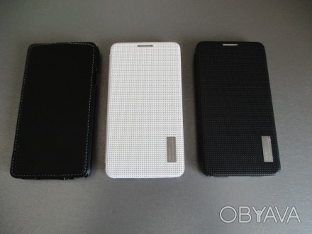1.  Чехол книжка ROCK для Samsung Galaxy Note 3 Neo.   Цвет - белый и черный.
2. . фото 1