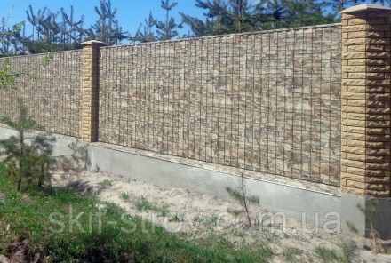 ПРОФНАСТИЛ ПОД КАМЕНЬ. НУ ОЧЕНЬ КРАСИВЫЙ 3D ЭФФЕКТ!. Запорожье. фото 1