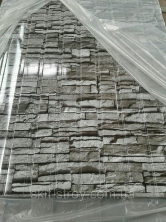 Профнастил под камень "светлый камень". Запорожье. фото 1