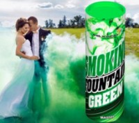 Зеленый цветной дым для фотосессии. Київ. фото 1