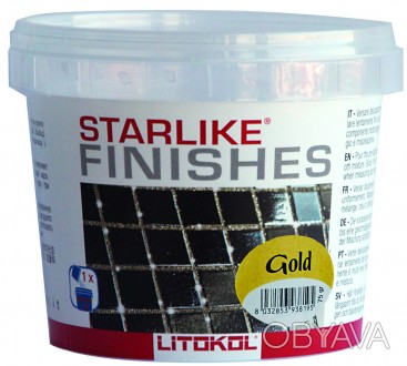 Litokol Starlike Gold(литокол старлайк голд) - добавка в любой базовый цвет Star. . фото 1