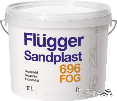 
Финишная шпаклевка Flugger Sandplast 696(флюгер 696) - 10 л., Дания (премиум кл. . фото 1
