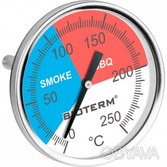 Термометр Browin 0- 250 °С для коптильни.
Позволяет точно контролировать темпера. . фото 1