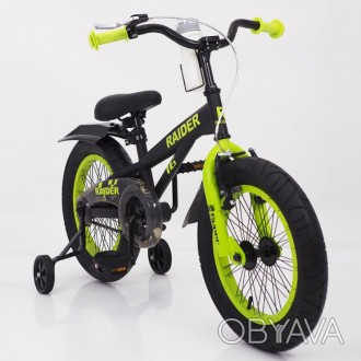 Детский двухколесный велосипед (от 4 лет) на 16 дюймов RAIDER SJ 16-19
Велосипед. . фото 1
