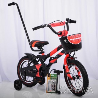 Детский двухколесный велосипед HAMMER S500
Характеристики:
- прочная металлическ. . фото 1