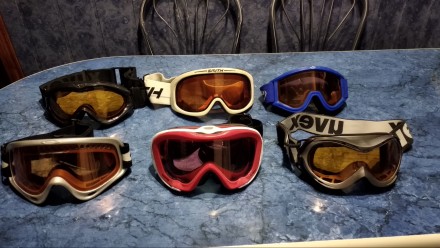 Лыжные маски и шлемы ведущих мировых брендов спортивных товаров. Состояние отлич. . фото 2