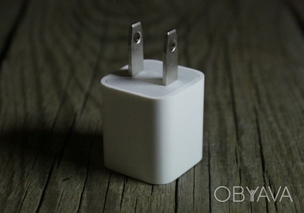 Оригинальное сетевое зарядное устройство Apple USB Power Adapter, вилка US (1 A). . фото 1