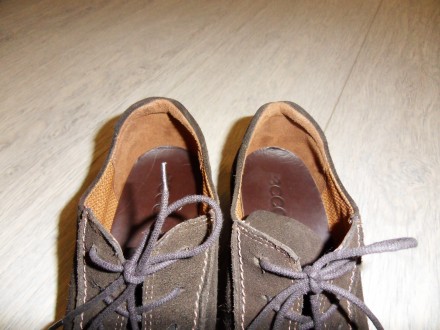 Туфли кроссовки ECCO оригинальные привезённые с Канады.
Верх кожа замш 100%. Ст. . фото 4