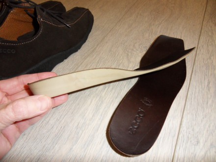 Туфли кроссовки ECCO оригинальные привезённые с Канады.
Верх кожа замш 100%. Ст. . фото 6