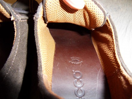 Туфли кроссовки ECCO оригинальные привезённые с Канады.
Верх кожа замш 100%. Ст. . фото 9