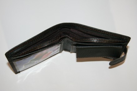 Мужское портмоне  - стильный бумажник, который сделан из кожи. Портмоне имеет ст. . фото 3