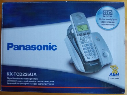 Продам DECT радиотелефон Б/У с автоответчиком «Panasonic» KX –. . фото 4