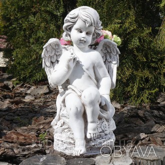 Ангел с корзиной – объемная статуэтка собственного изготовления Гранд Презент. И. . фото 1