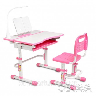 Эргономичный комплект Cubby парта и стул-трансформеры Botero Pink со скидкой!
 
. . фото 1