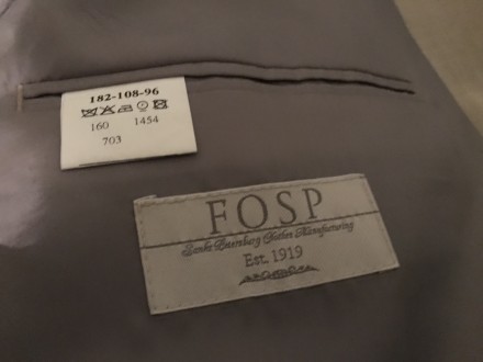 Продам мужской классический костюм Fosp.
Был в пользовании 1 раз.
Замеры издел. . фото 9
