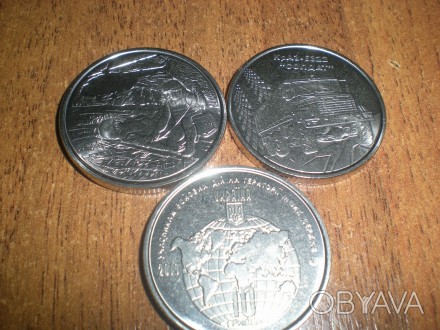 юбилейные монеты Украины 10гривен в.12.40.д.30мм.т.1.000.000.год 2019.серия Воор. . фото 1