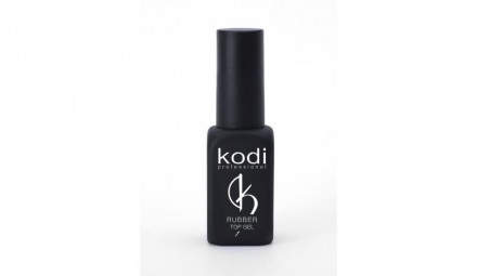 Верхнее покрытие каучуковое Kodi Rubber Top Gel 14мл. Киев. фото 1