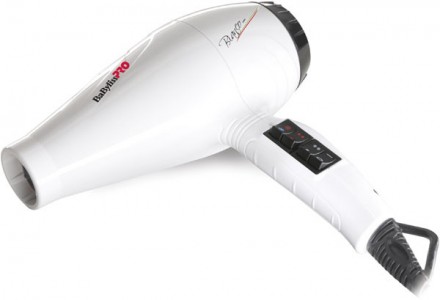 Фен BaByliss Bianco Ionic BAB6350IE
BaByliss Pro BAB6350IE Bianco Ionic – изящно. . фото 3