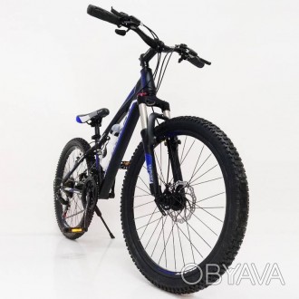 Горный велосипед S300 BLAST NEW черно синий 24 дюйма рама 13 Сборка на 85%
 
Хар. . фото 1