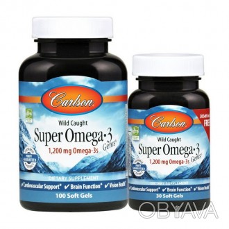 
 
 Super Omega-3 1200 от Carlson Labs – качественный источник Омега 3!
Ежедневн. . фото 1