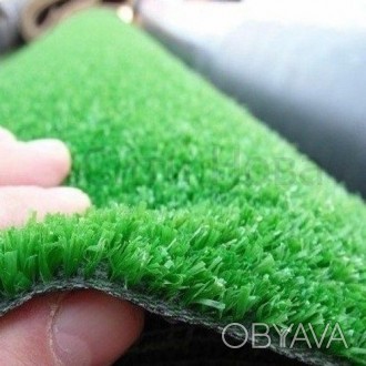 Искусственная трава декоративная с высотой ворса 7мм используется для декоративн. . фото 1