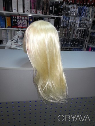 Голова-манекен SPL искусственные волосы "блондин" 50-55см + штатив 518/C-613
100. . фото 1