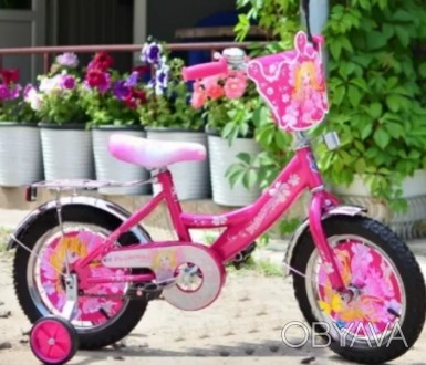 Детский велосипед Mustang Принцесса 16 дюймов фиолетовый 
Характеристики:
низкая. . фото 1