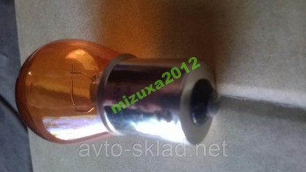  Лампа автомобильная поворотов 12V 21W (оранжевая) Заводской номер 12V21W BAU15S. . фото 3