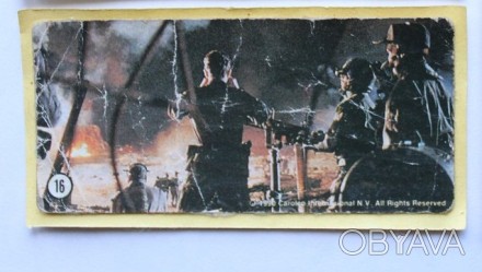 Наклейка от Жвачки | «Terminator» Dunkin BUBBLE GUM (№16)