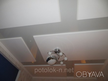 Полупрозрачные натяжные потолки предназначены для создания подсветок, своеобразн. . фото 1