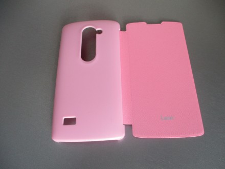 Чехол книжка voia для LG Leon H324. Цвет - розовый и белый.

 - дополнительно . . фото 7