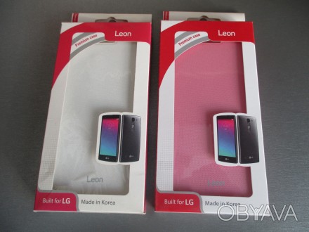 Чехол книжка voia для LG Leon H324. Цвет - розовый и белый.

 - дополнительно . . фото 1