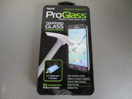 Фирменное защитное стекло для Samsung Galaxy S6 G920.
Стекло привезено с Америк. . фото 2
