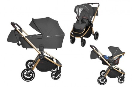 Коляска детская универсальная 3 в 1 Carrello Epica CRL-8511 Iron Grey, карело еп. Ивано-Франковск. фото 1 Коляска детская универсальная 3 в 1 Carrello Epica CRL-8511 Iron Grey, карело еп. Ивано-Франковск. фото 1