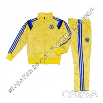 Купить футбольный костюм для мальчика Челси Yellow в Киеве. ☎Viber 0500477432 ⚽ . . фото 1