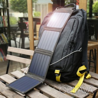 
Складна портативна сонячна батарея панель
Універсальна сонячна панель, що має в. . фото 1