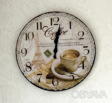 Настенные часы Кофе
Материал изготовления МДФ
. . фото 1