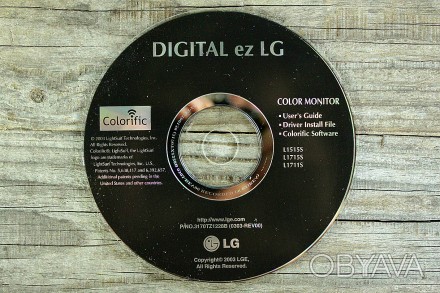 CD Диск | DIGITAL ez LG "Color Monitor" (Colorific)

COLOR MONITOR
. . фото 1