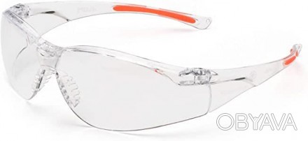 Защитные открытые очки 
Легкие открытые защитные очки с прозрачной линзой из пол. . фото 1
