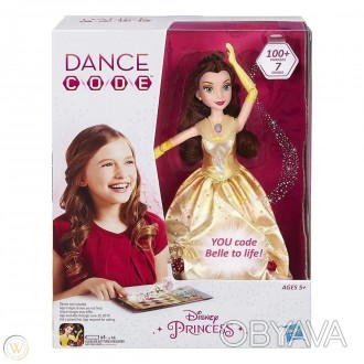 
 Кукла Белль Танцующая принцесса с функцией кодирования princess Belle dance co. . фото 1