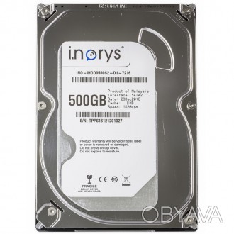 Жесткий диск i.norys 2.5" 500GB для компьютера.
Предлагаемый нашим интернет-мага. . фото 1