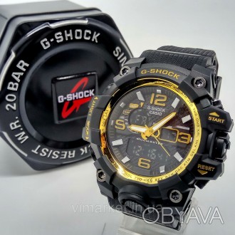 
Ударопрочные, влагозащищенные, спортивные наручные часы Casio G-Shock черного ц. . фото 1
