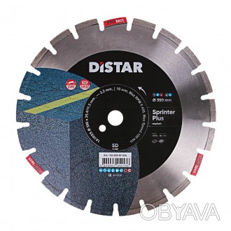 Алмазний диск Distar 1A1RSS / C1S-W Sprinter Plus розроблений для різання асфаль. . фото 1