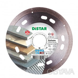 Алмазный круг DISTAR 1A1R ESTHETE применяется для резки керамических материалов . . фото 1