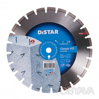 Алмазний диск Distar 1A1RSS C1W CLASSIC H12 розроблений для різання бетону, як н. . фото 1
