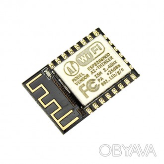 
Wi-Fi модуль ESP8266, ESP-12F (модифікація ESP-12)
ESP8266 ESP-12F - це остання. . фото 1