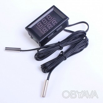 
Цифровий термометр з виносними датчиками
Термометр призначений для вимірювання . . фото 1