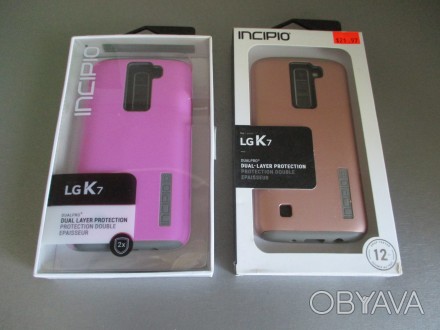 1.  Фирменный чехол INCIPIO DualPro для LG K7 Tribute 5 (MS330 / X210 / LS675 / . . фото 1
