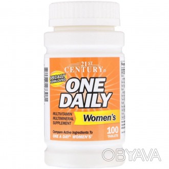 
 
Описание
Сравните активные ингредиенты с One-A-Day® Healthy 50+ для женщин †
. . фото 1
