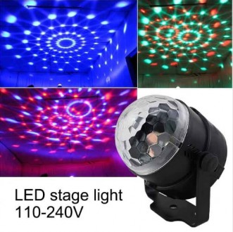 Дискошар светодиодный LED Кристалл Magic Ball оригинал 100% Светомузыка. Полтава. фото 1 Дискошар светодиодный LED Кристалл Magic Ball оригинал 100% Светомузыка. Полтава. фото 1